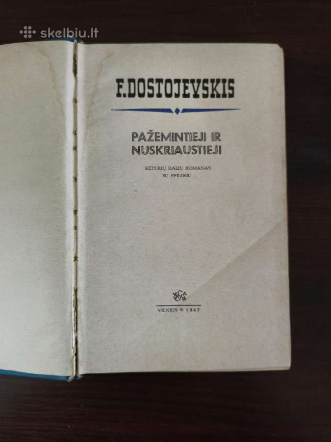 F. Dostojevskis "Pažemintieji ir nuskriaustieji" - nuotraukos Nr. 5