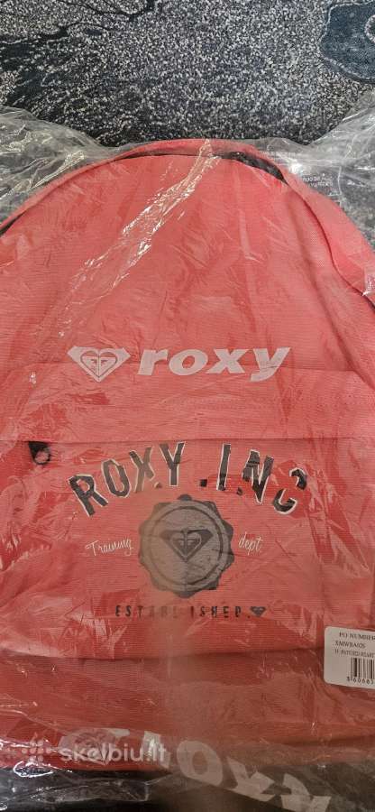 Roxy Patched Heart koralinė rožinė kuprinė - nuotraukos Nr. 3