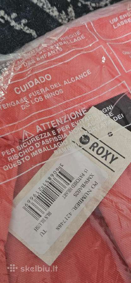 Roxy Patched Heart koralinė rožinė kuprinė - nuotraukos Nr. 5