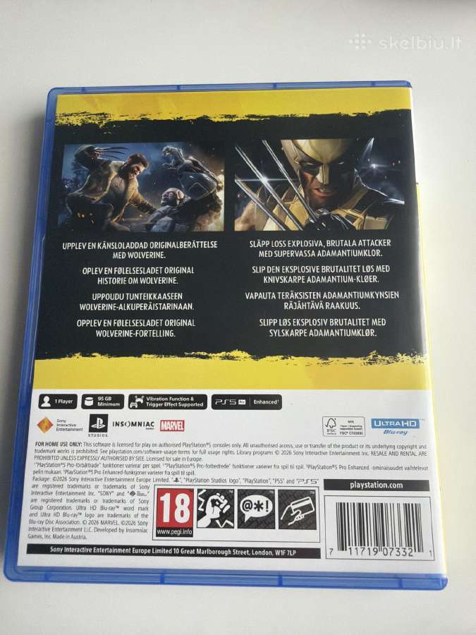 Wolverine ps5 - nuotraukos Nr. 2