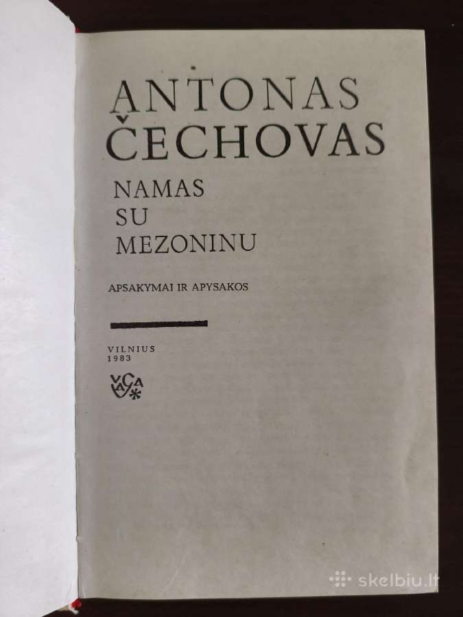 Antonas Čechovas "Namas su mezoninu" - nuotraukos Nr. 5
