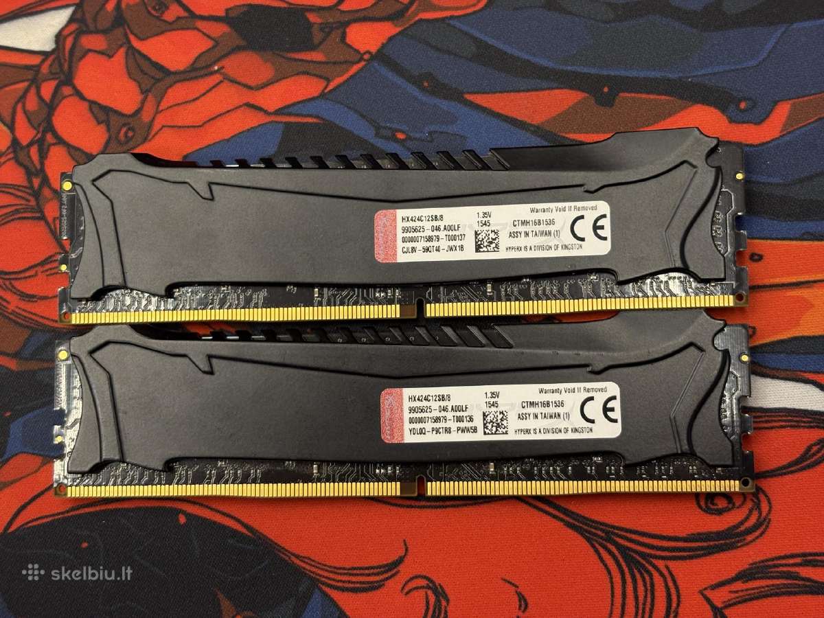 Hyperx Savage Ddr4 RAM 2x8gb - nuotraukos Nr. 2