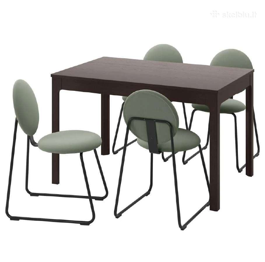 4 vnt. išskirtinio dizaino Ikea Manhult kėdės - nuotraukos Nr. 8