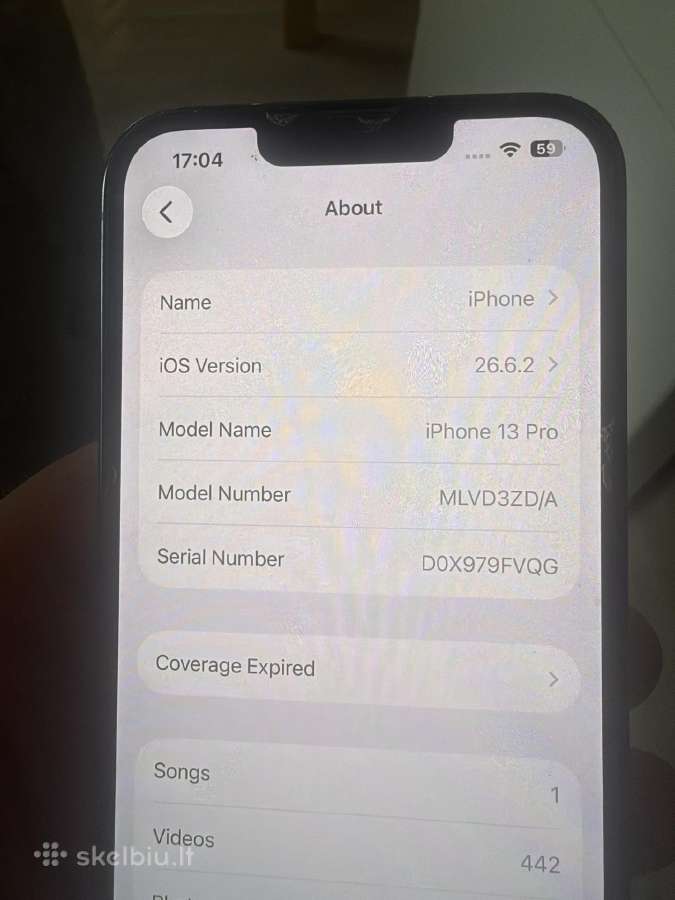 iPhone 13 pro - nuotraukos Nr. 7