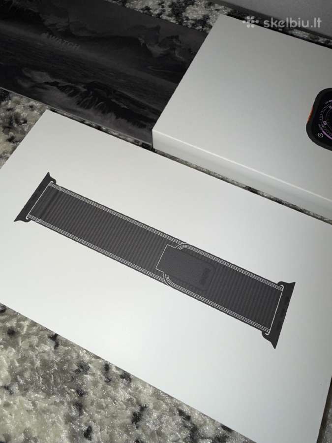 Apple Watch Ultra 3 49mm Black - nuotraukos Nr. 3