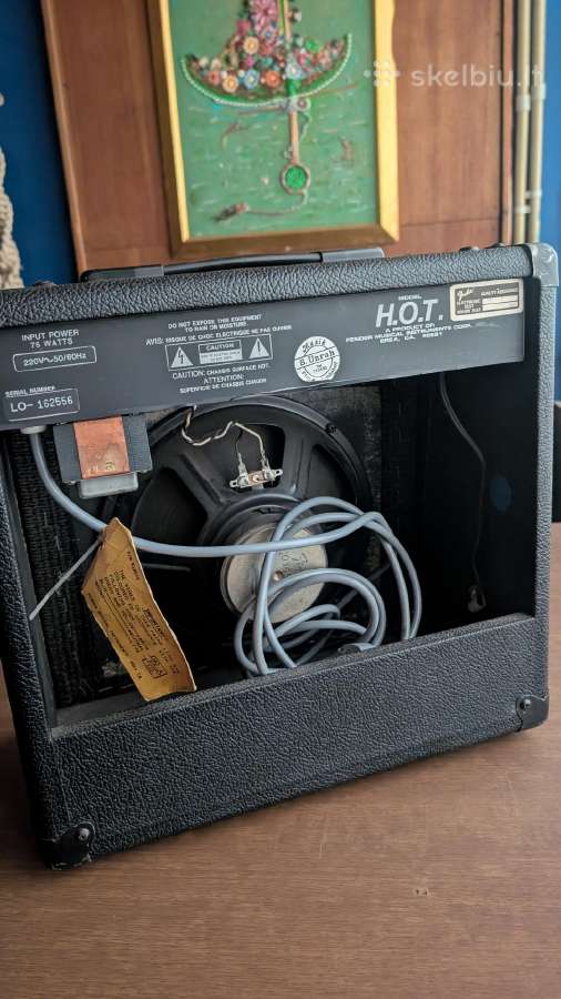 Fender H.o.t. 75 w gitarinis kubas - nuotraukos Nr. 2