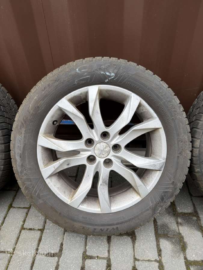 Peugeot 508 ratai su zieminemis padangomis - nuotraukos Nr. 3