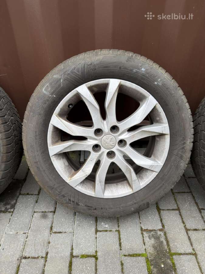 Peugeot 508 ratai su zieminemis padangomis - nuotraukos Nr. 4