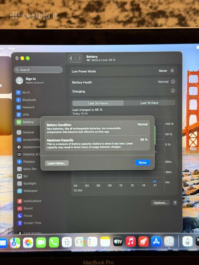 MacBook Pro 13 M2 / 8gb RAM / 256gb SSD - nuotraukos Nr. 5