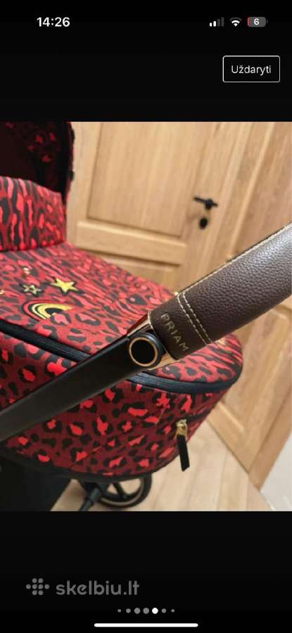 Cybex priam v4 rose gold vaziuokle - nuotraukos Nr. 7