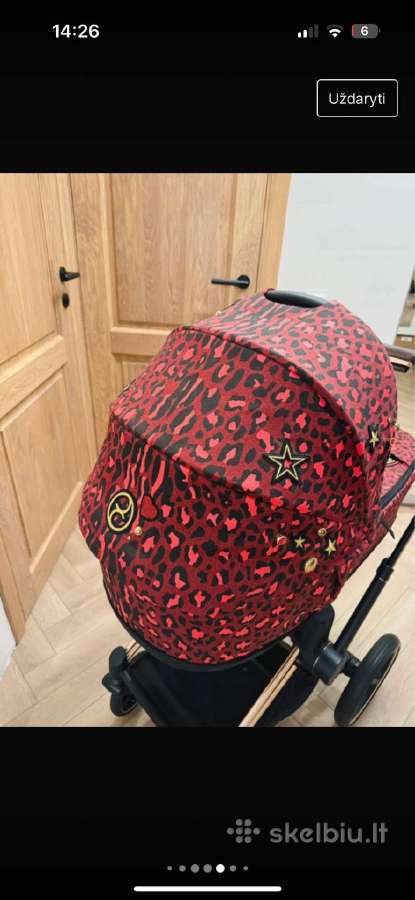 Cybex priam v4 rose gold vaziuokle - nuotraukos Nr. 9