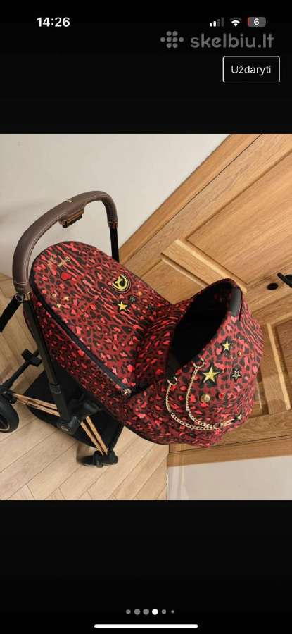 Cybex priam v4 rose gold vaziuokle - nuotraukos Nr. 10