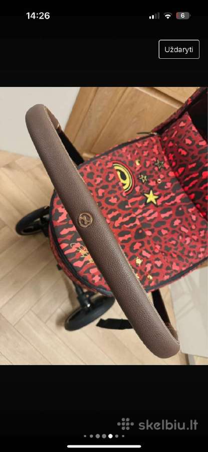 Cybex priam v4 rose gold vaziuokle - nuotraukos Nr. 12