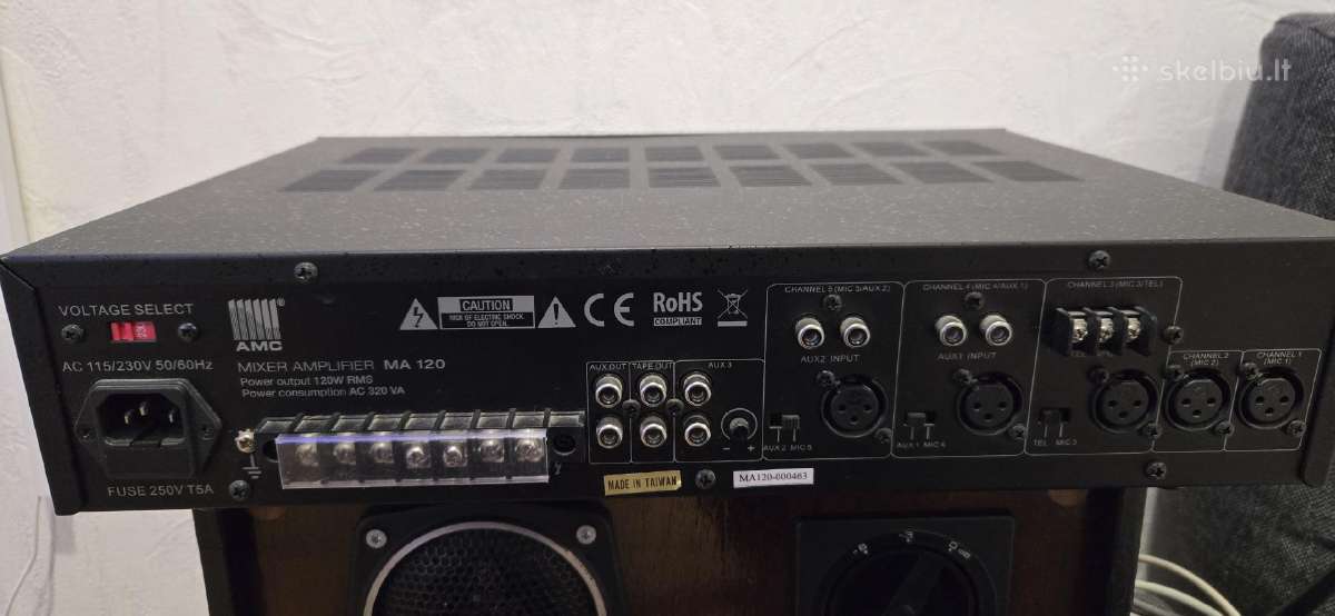 Stiprintuvas Amc Ma-120 - nuotraukos Nr. 2