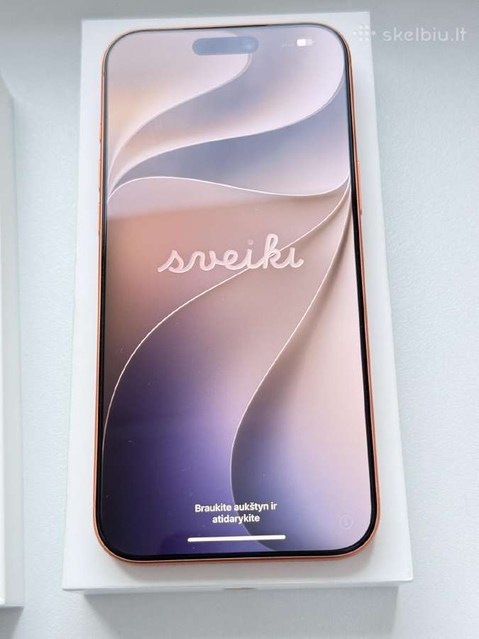 Parduodamas iPhone 17 pro max 256 GB - nuotraukos Nr. 4