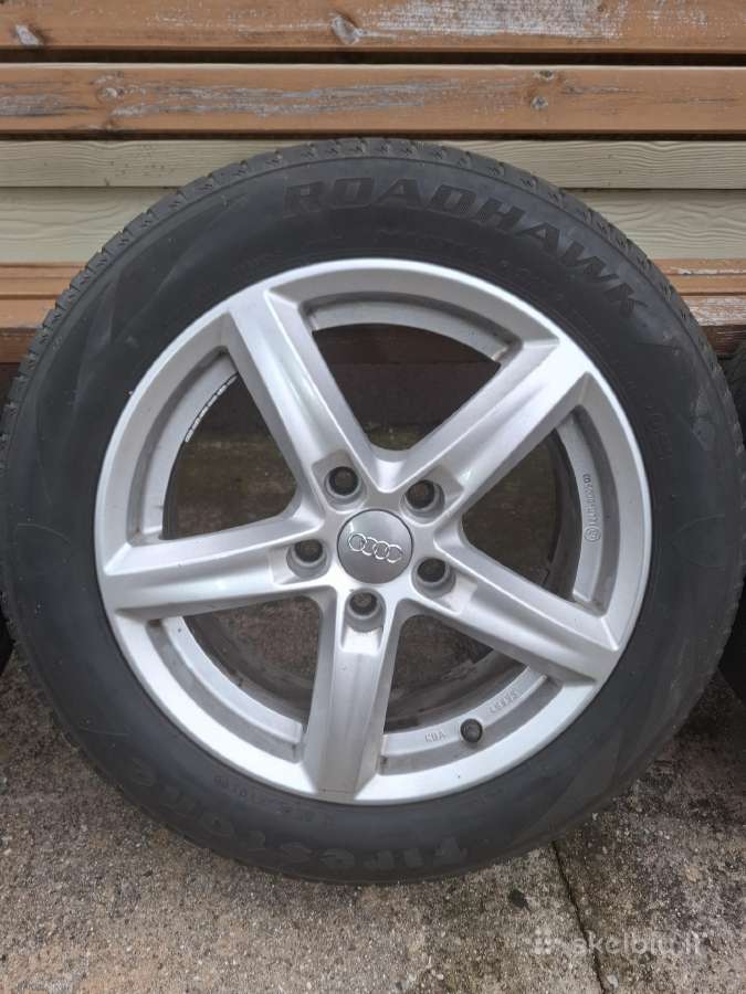 R16 5x112 ratai Audi / VW su Firestone padangomis - nuotraukos Nr. 2