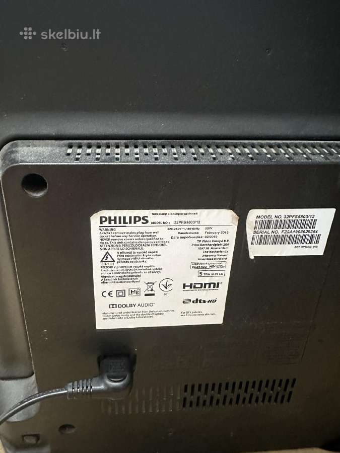 „philips“ Smart TV televizorius. - nuotraukos Nr. 3