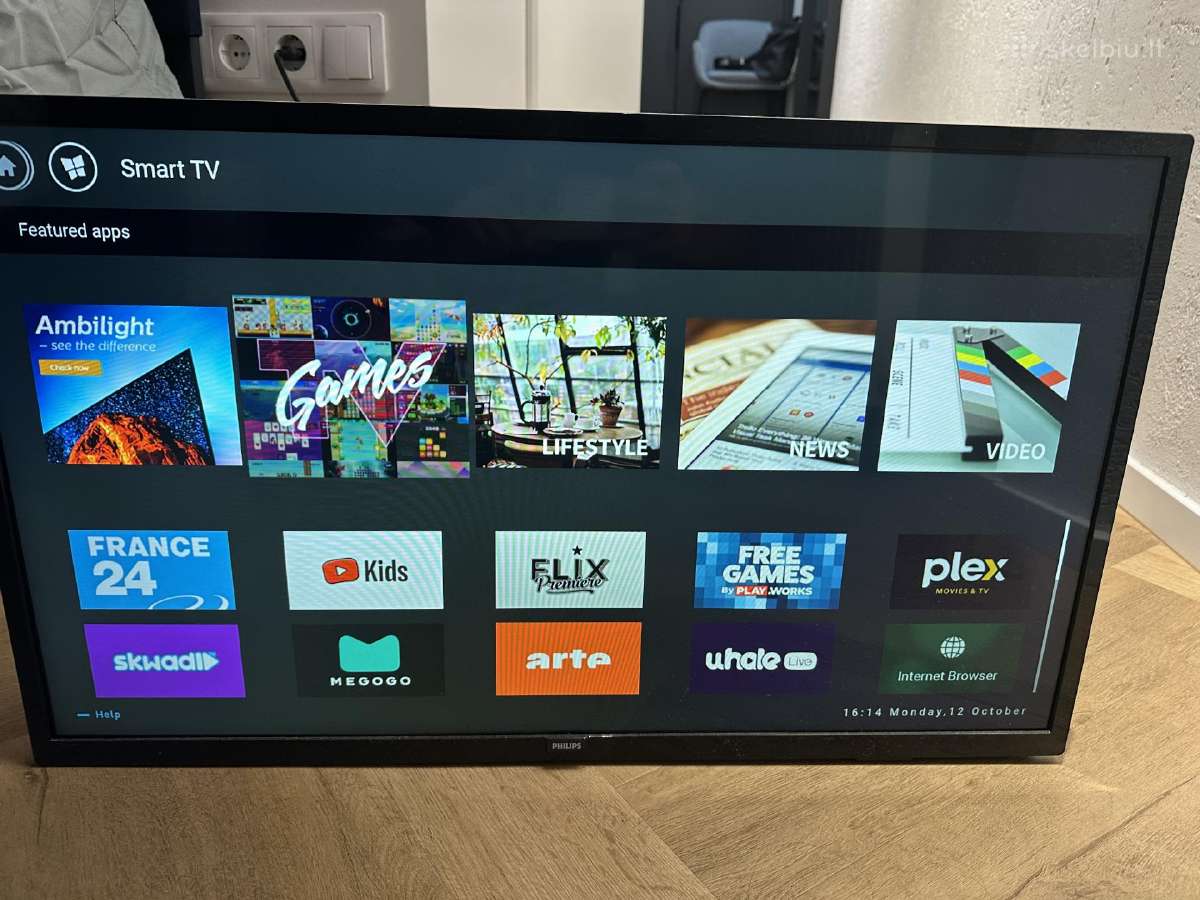 „philips“ Smart TV televizorius. - nuotraukos Nr. 5