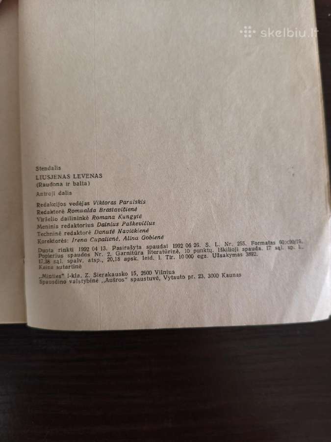 Stendalis "Liusjenas Levenas (antra dalis)" - nuotraukos Nr. 9