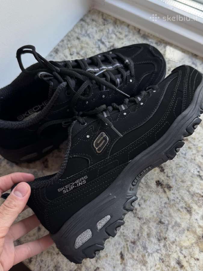 Sketchers juodi moteriški kedai 38 dydis - nuotraukos Nr. 10
