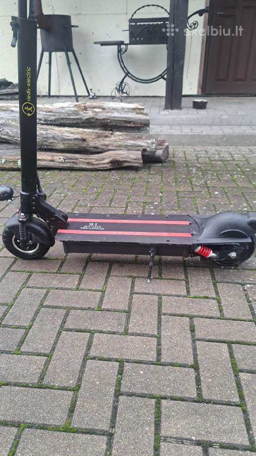 Elektrinis paspirtukas Riedis S8x (500w) - nuotraukos Nr. 14