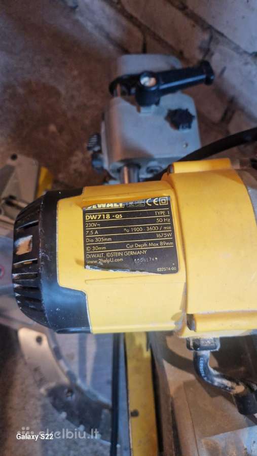 Dewalt Dw -718-OS . 280 € . Kaunas - nuotraukos Nr. 3