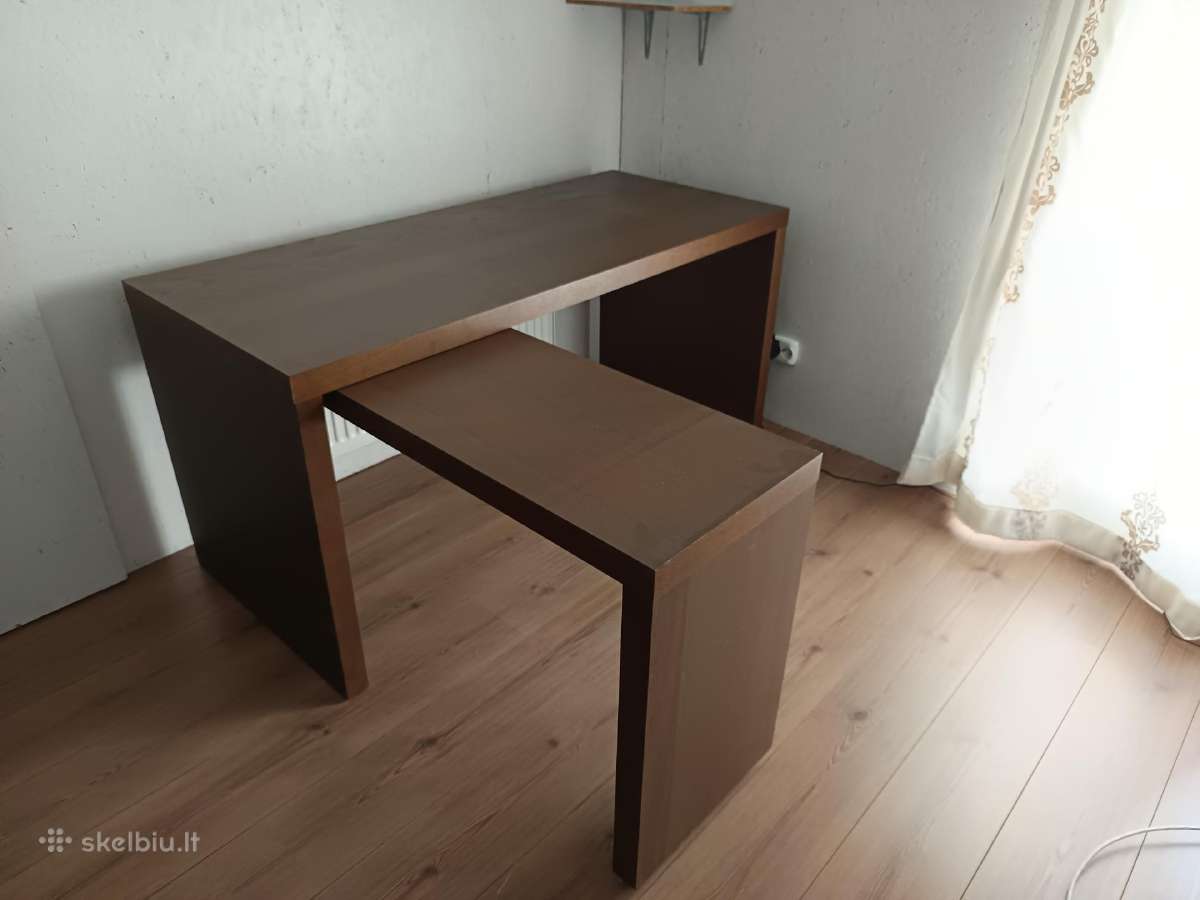 Ikea Malm rašomasis stalas - nuotraukos Nr. 9