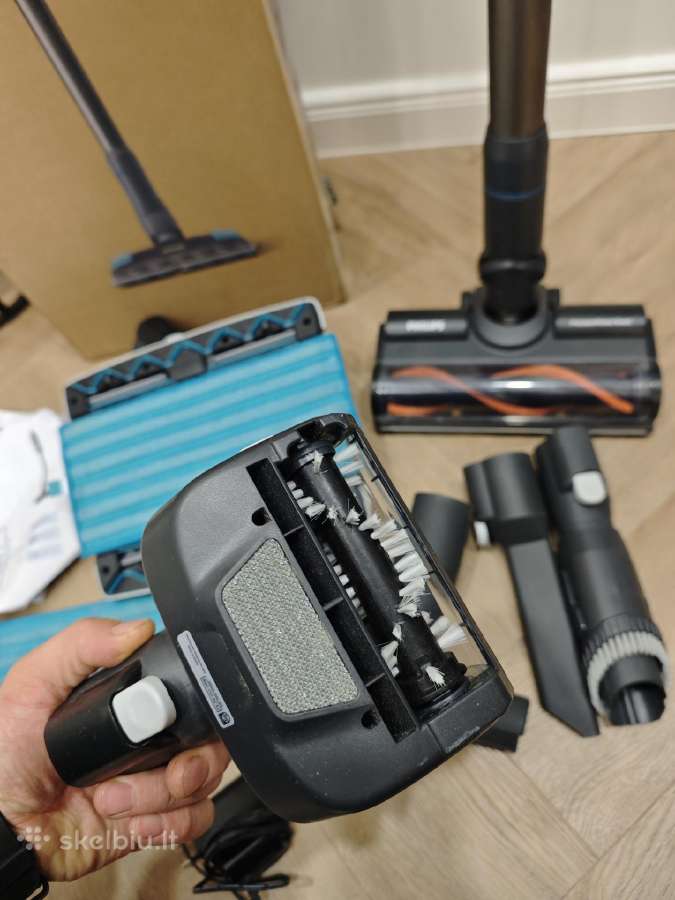 Naujas Philips 8000 siurblys- šluota su plovimu - nuotraukos Nr. 6