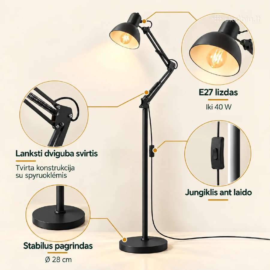 Toršerai, LED lempos augalams ir komplektai - nuotraukos Nr. 7