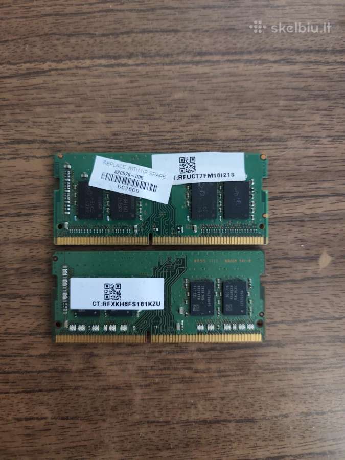 RAM ddr4 soddim laptop - nuotraukos Nr. 2