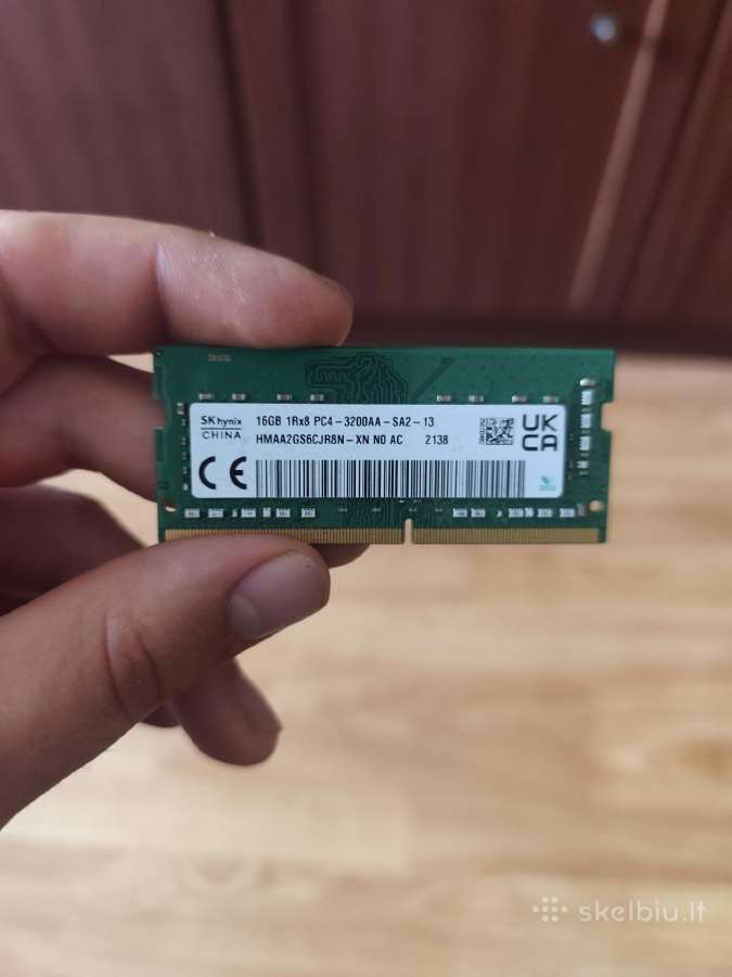 RAM ddr4 soddim laptop - nuotraukos Nr. 3
