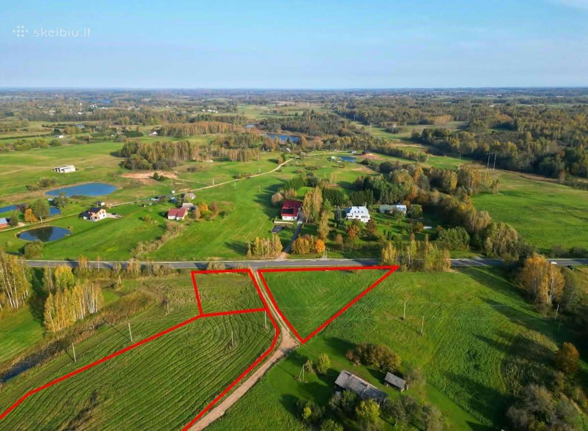 Parduodami erdvūs namų valdos sklypai šalia Utenos - nuotraukos Nr. 4