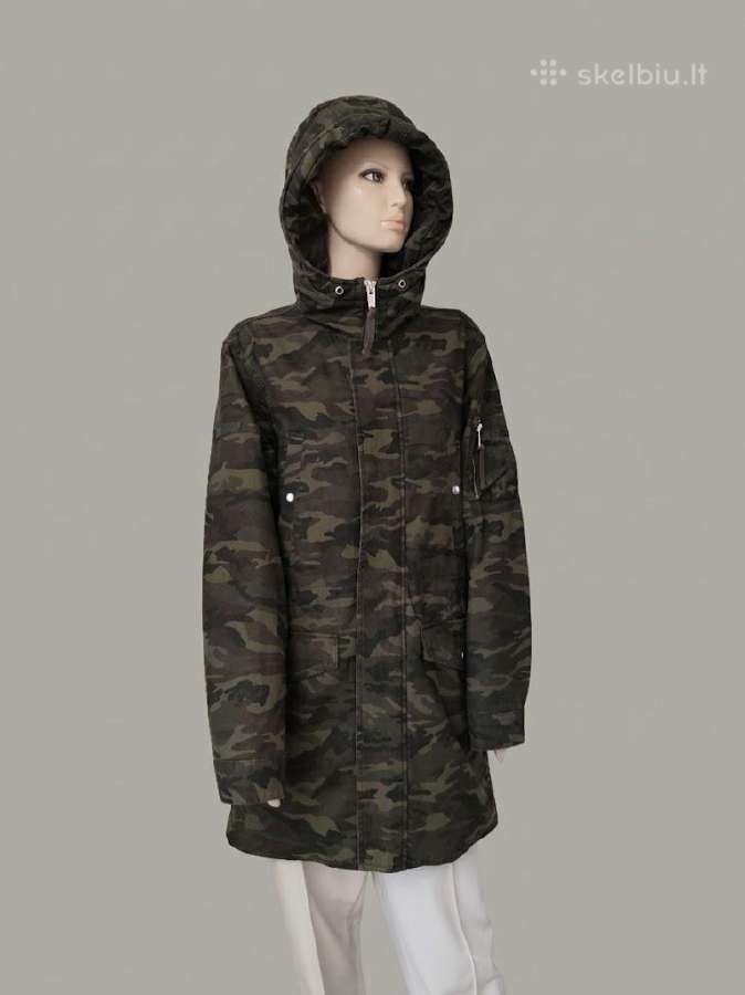 Nauja The Kooples Sport kamufliažinė parka - nuotraukos Nr. 2