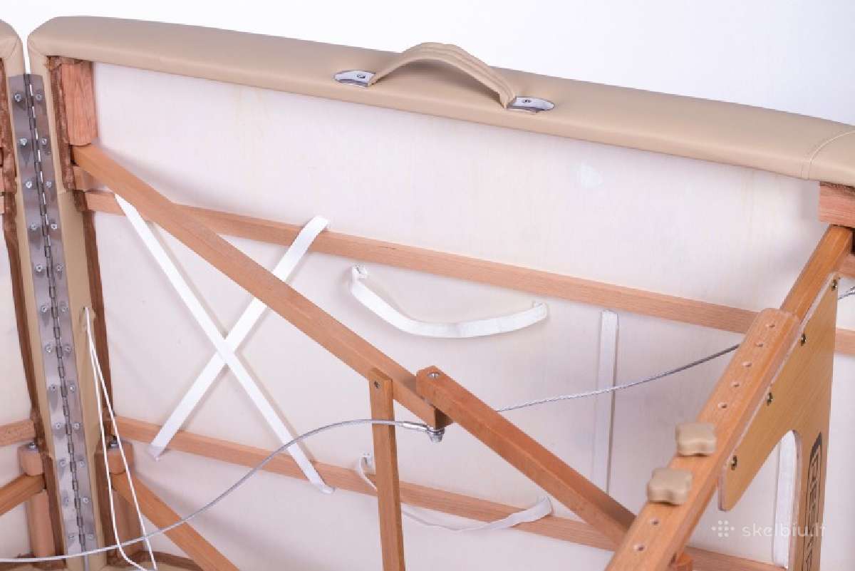 Sulankstomas masažo stalas Restpro® Memory 2 Beige - nuotraukos Nr. 6