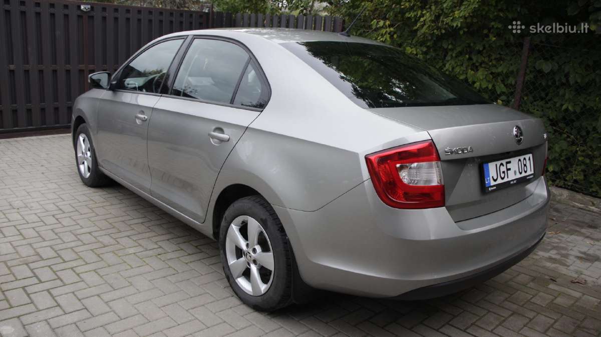 Škoda Rapid 201 6m. - nuotraukos Nr. 4