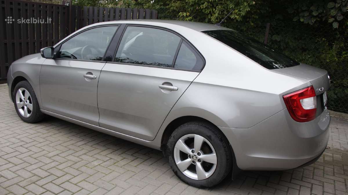 Škoda Rapid 201 6m. - nuotraukos Nr. 5