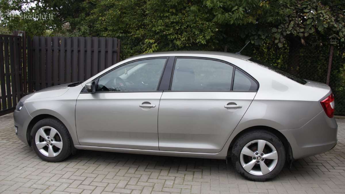 Škoda Rapid 201 6m. - nuotraukos Nr. 6