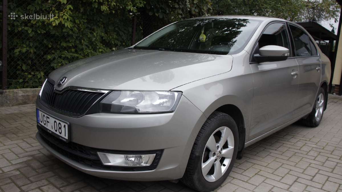 Škoda Rapid 201 6m. - nuotraukos Nr. 7