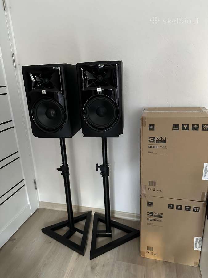 Studijinės monitorinės kolonėlės Jbl 308p Mkii - nuotraukos Nr. 4