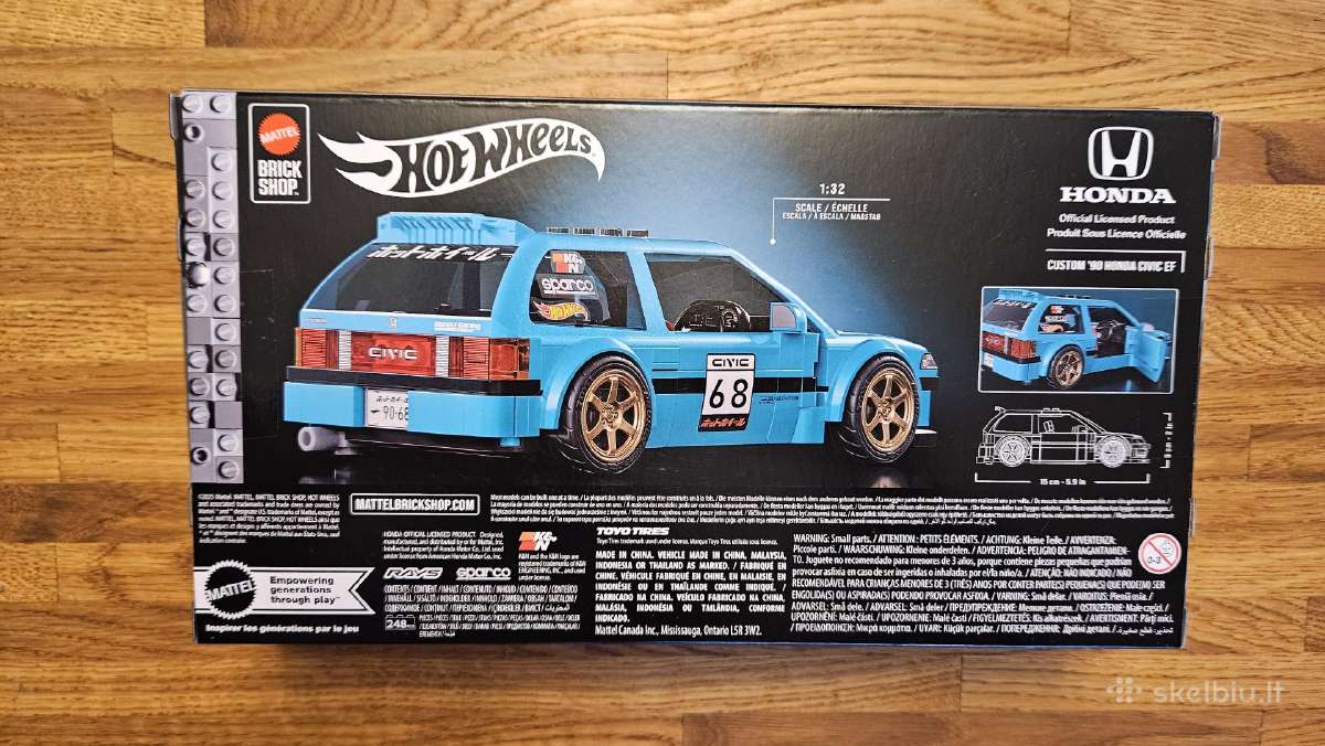 Mattel Hot Wheels Custom 90 Honda Civic - nuotraukos Nr. 5