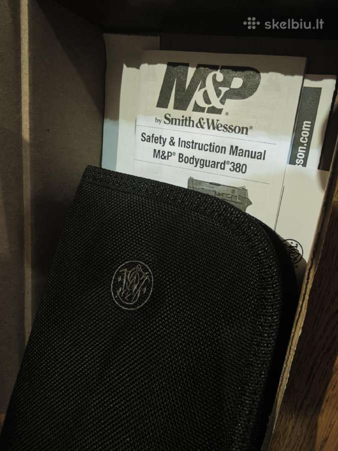 Pistoletas Smith & Wesson M&p Bodyguard 380 su šov - nuotraukos Nr. 4