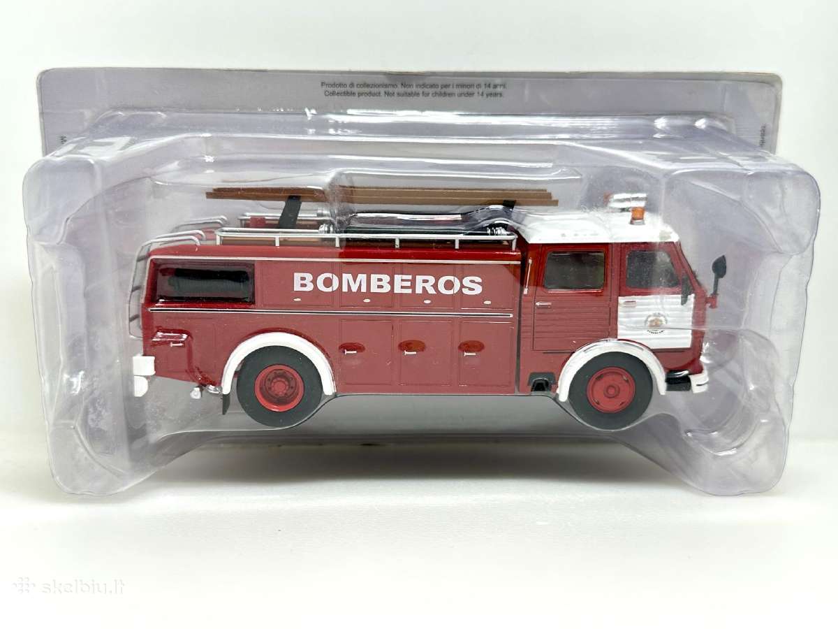 Pegaso Comet 1091/1 Bomberos 1963 gaisrinė 1:43 - nuotraukos Nr. 2