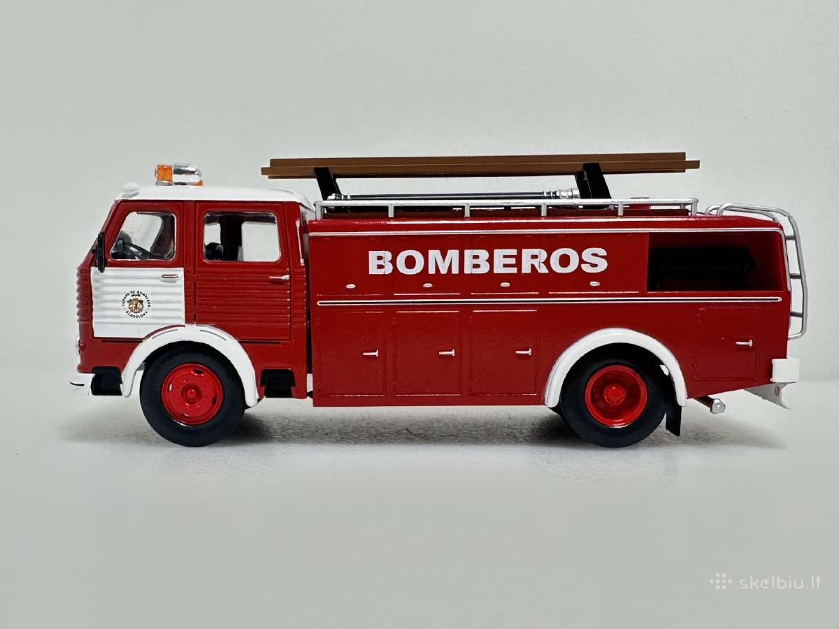 Pegaso Comet 1091/1 Bomberos 1963 gaisrinė 1:43 - nuotraukos Nr. 4