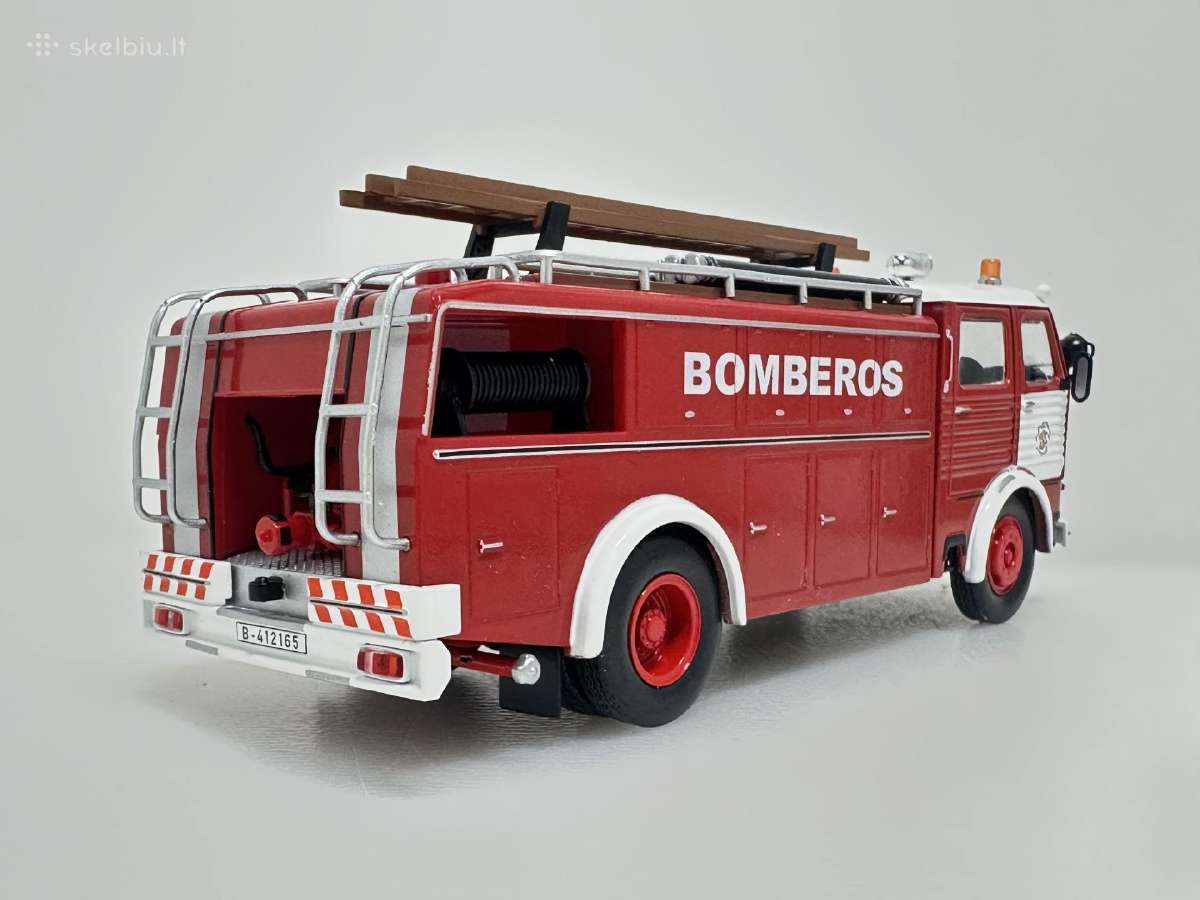 Pegaso Comet 1091/1 Bomberos 1963 gaisrinė 1:43 - nuotraukos Nr. 5