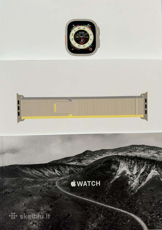 Apple Watch Ultra GPS+cellular 49mm Natural Titan - nuotraukos Nr. 7
