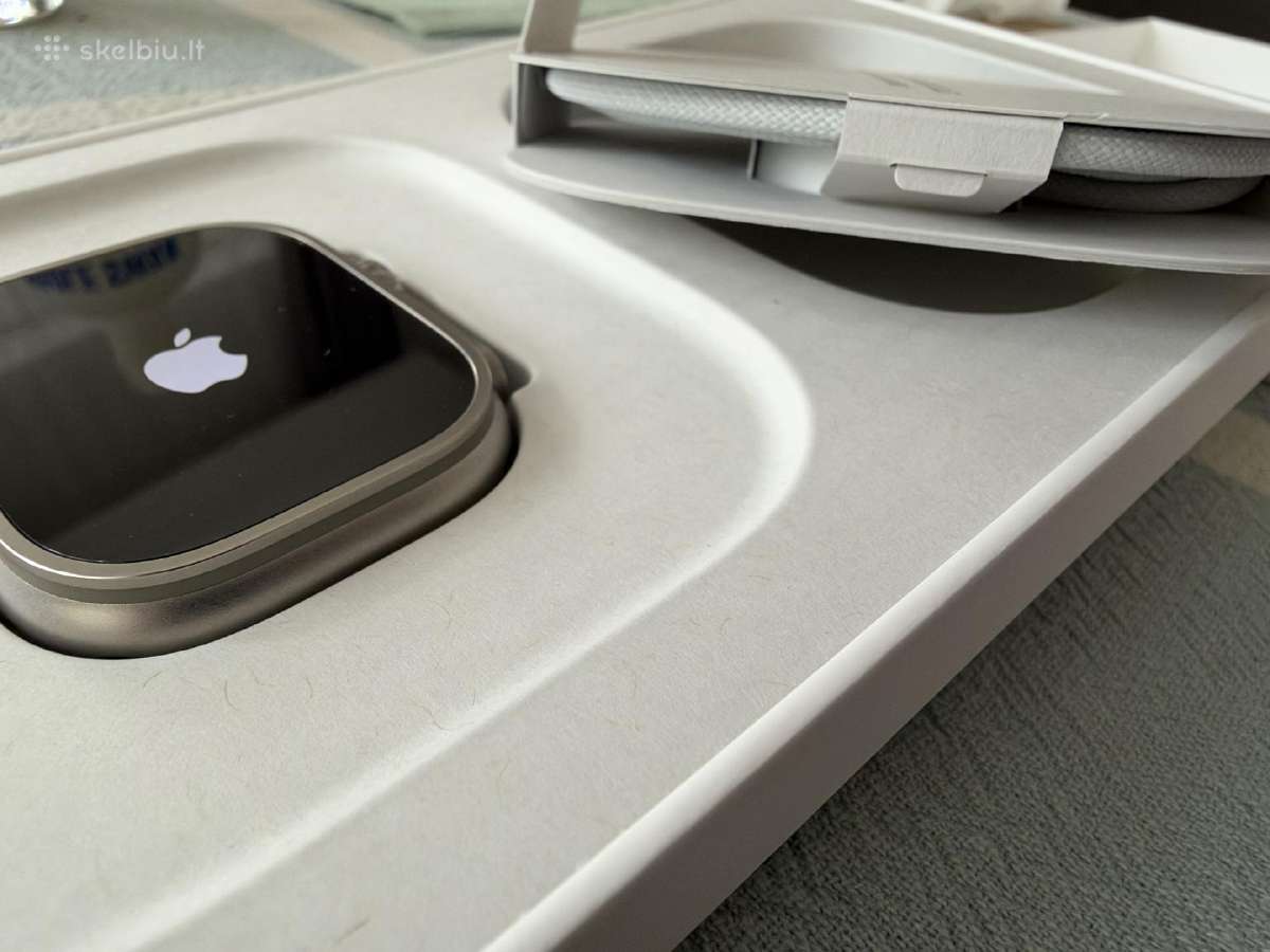 Apple Watch Ultra GPS+cellular 49mm Natural Titan - nuotraukos Nr. 4
