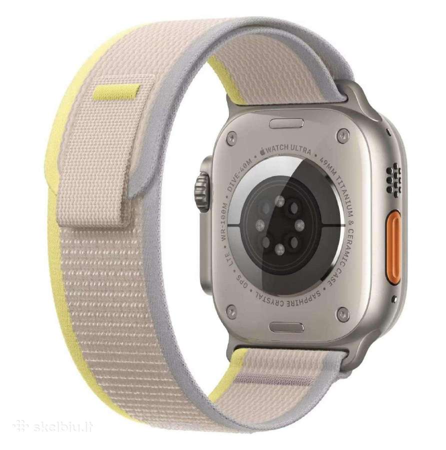 Apple Watch Ultra GPS+cellular 49mm Natural Titan - nuotraukos Nr. 11
