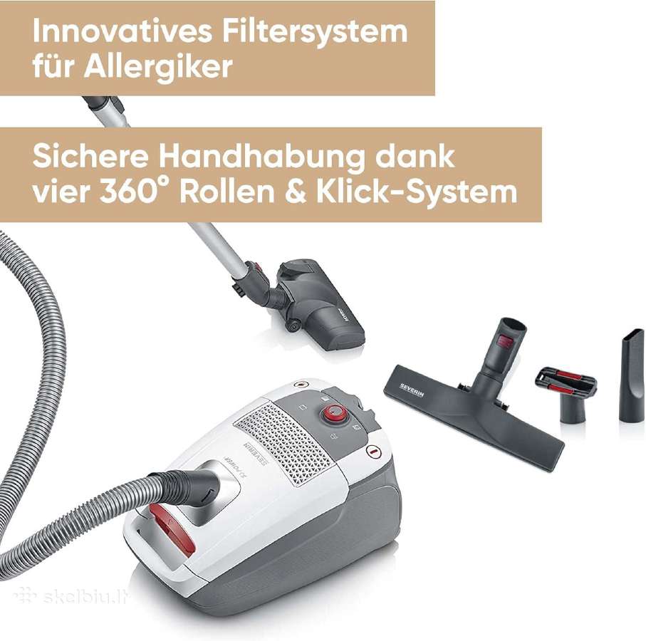 Severin Bc 7047 klasikinis siurblys - nuotraukos Nr. 2
