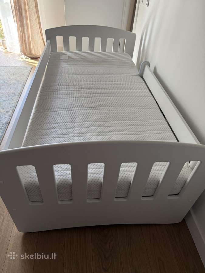 Lova su Lonas ergonominiu čiužiniu vaikui - nuotraukos Nr. 5