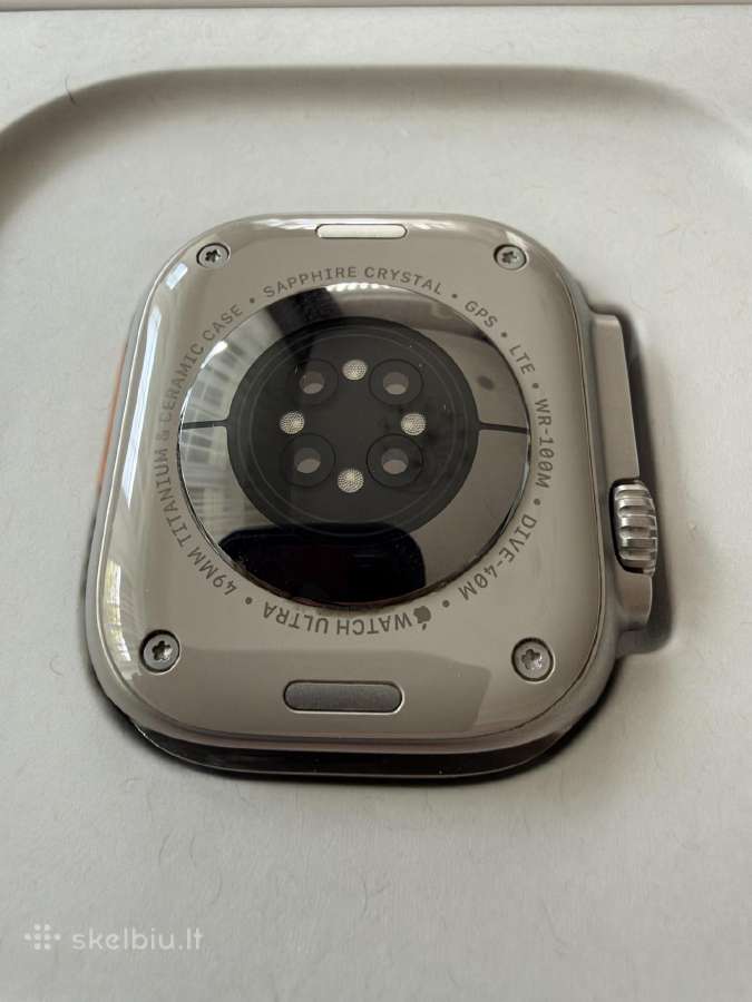 Apple Watch Ultra GPS+cellular 49mm Natural Titan - nuotraukos Nr. 3